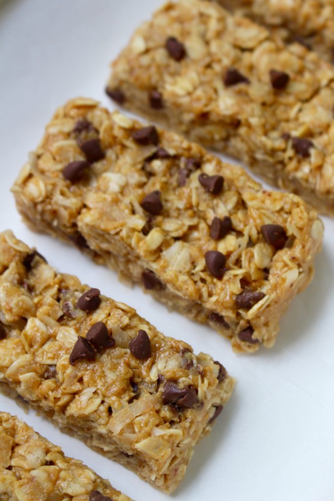 Peanut Butter Granola Bars Splurge with Ella